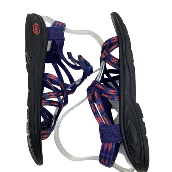 Chaco ZVOLV X2 Verdant Womens 7 Strappy Sandals Volcanic Blue - Picture 7 of 12